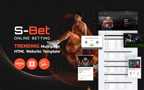 betting website template free download